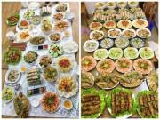 Bếp Eva - Con dâu một mình "lăn vào bếp", lấy lòng mẹ chồng bằng 4 mâm cỗ đầy ắp món ngon