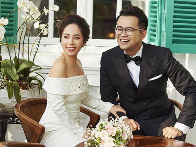 Ảnh cưới lung linh của MC Chúng tôi là chiến sĩ Đức Bảo cùng nữ biên tập viên