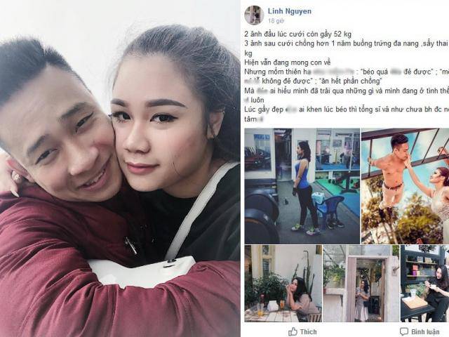 Sảy thai 2 lần, tăng 23 kg sau cưới, cô vợ trẻ còn bị trách béo quá không đẻ được