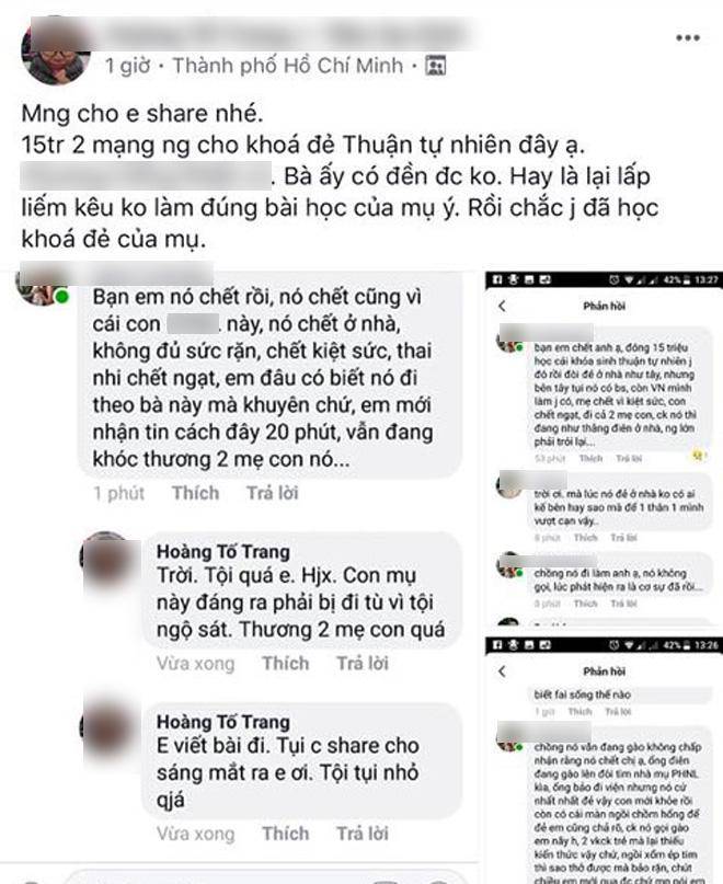 Xác định hai mẹ con tử vong vì sinh con “thuận tự nhiên” tại nhà - 1