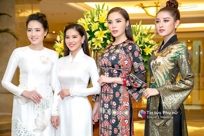 Kỳ Duyên, Huyền My hội ngộ lộng lẫy trên thảm đỏ Hoa hậu Việt Nam 2018 - 8