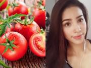 Làm đẹp - Mách nhỏ nàng cách đắp mặt nạ cà chua an toàn, hiệu quả mà lại đơn giản và tiết kiệm