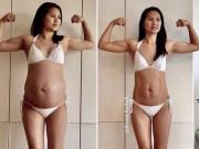 Bà bầu - Khoe ảnh cơ thể "siêu chuẩn" sau sinh, mẹ không ngờ bị hội bỉm sữa "ném đá" gay gắt