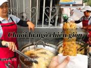 Bếp Eva - Chỉ bán mỗi chuối bí ngô mật ong chiên giòn, quán vỉa hè Sài Gòn tiêu thụ 400 quả chuối/ngày