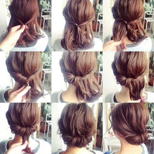 Tóc ngắn không hề đơn điệu nếu nàng thử qua cách tạo kiểu cực sành điệu này! - 8