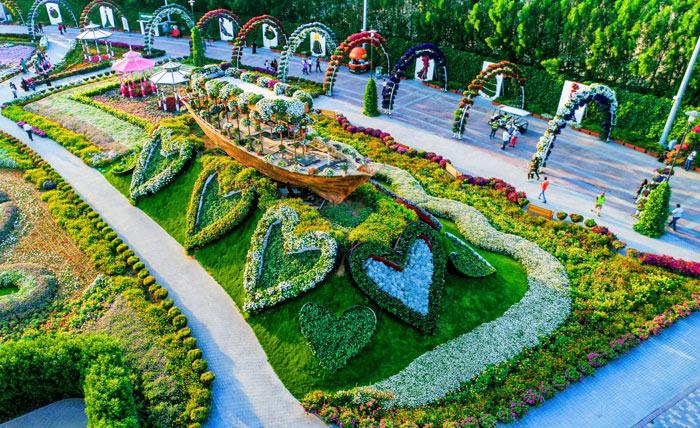 Sửng sốt trước độ choáng ngợp của vườn hoa tự nhiên khổng lồ đẹp nhất thế giới ở Dubai - 10