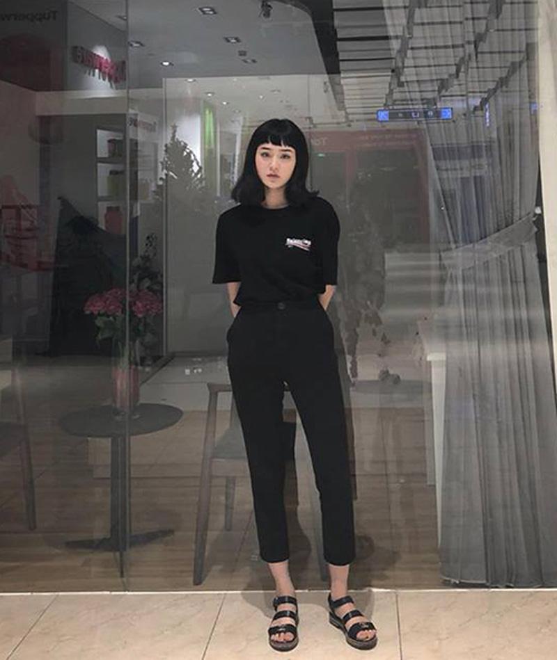 Đúng là đẳng cấp Hồ Ngọc Hà, Thanh Hằng, mặc quần vải đen cũng sang chảnh hết nấc! - 8