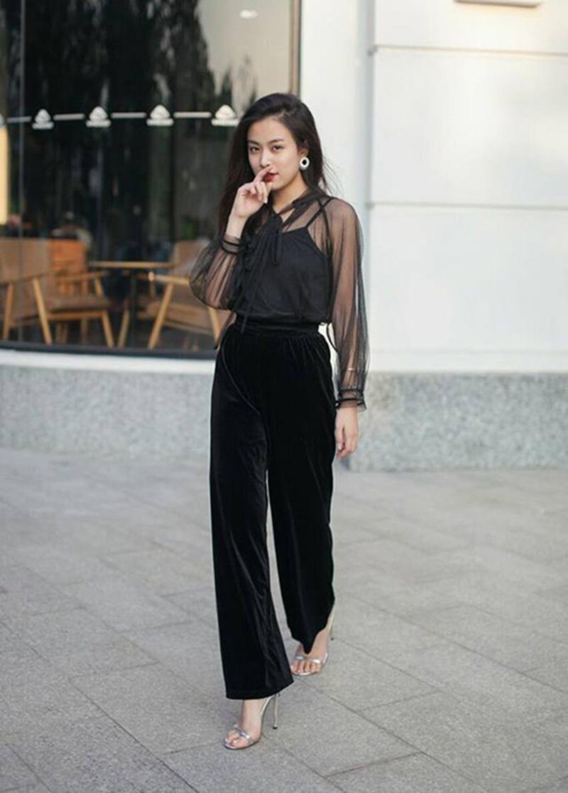Đúng là đẳng cấp Hồ Ngọc Hà, Thanh Hằng, mặc quần vải đen cũng sang chảnh hết nấc! - 5