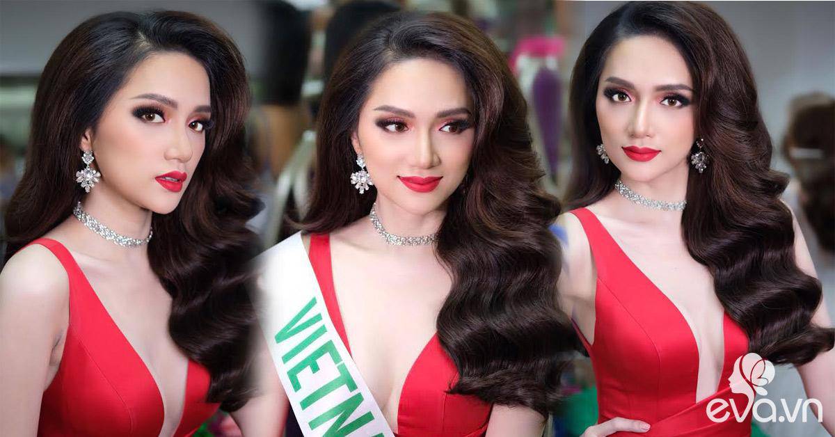 Hoa hậu Hương Giang chính là mỹ nhân nghiện diện đồ đỏ nhất Vbiz - 6