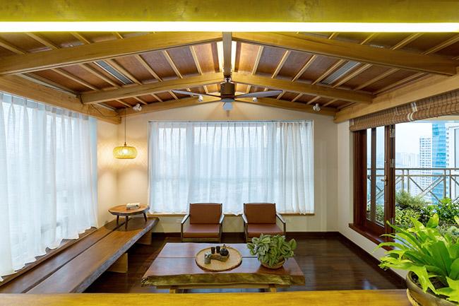 mang kien truc nha co vao can ho giua long thu do - 4