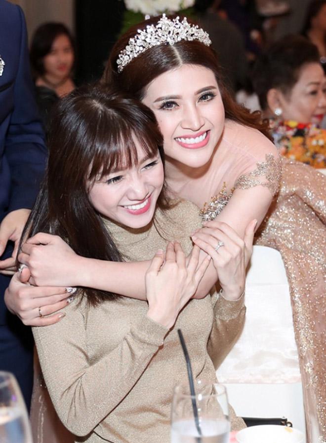 Hari Won, Đàm Vĩnh Hưng hội ngộ trong đám cưới Tố Ny và chồng cơ phó hàng không - 10