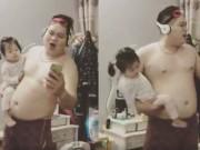 Nuôi con - Ông bố gây bão mạng xã hội khi vừa trông con, vừa làm đẹp mà vẫn yêu đời hết cỡ