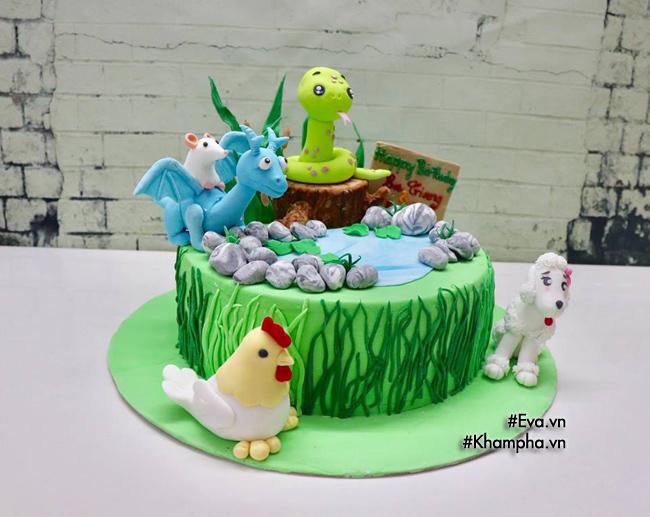 Nổi tiếng với bánh tặng mẹ chồng, giờ nàng dâu lại tặng bố chồng bánh giống bàn cờ như thật - 6