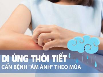 Phòng ngừa bệnh dị ứng thời tiết mỗi khi giao mùa