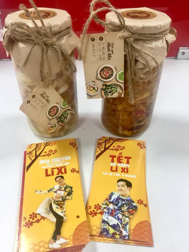 Phản ứng của bố Trường Giang về hai hũ củ kiệu mà danh hài dành tặng Nam Em - 3