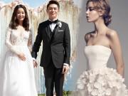 Thời trang - Từ kinh nghiệm bản thân, Lâm Tâm Như mách nước các bà bầu chọn váy cưới