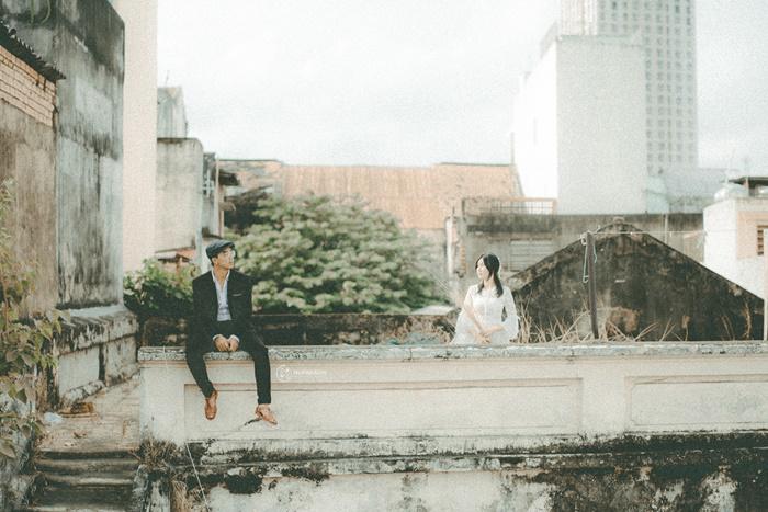 Yêu từ cái nhìn đầu tiên, cặp đôi 9X có bộ ảnh cưới mộc mạc như thời ông bà anh - 4
