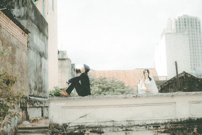 Yêu từ cái nhìn đầu tiên, cặp đôi 9X có bộ ảnh cưới mộc mạc như thời ông bà anh - 12
