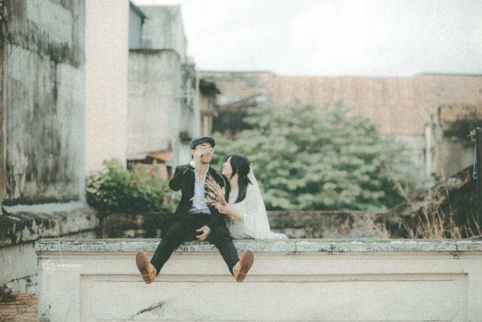 Yêu từ cái nhìn đầu tiên, cặp đôi 9X có bộ ảnh cưới mộc mạc như thời ông bà anh - 5