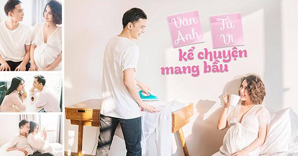 Tú Vi mang bầu: Ốm nghén nằm nhà cả ngày, đùi to, rạn da càng được Văn Anh yêu - 1