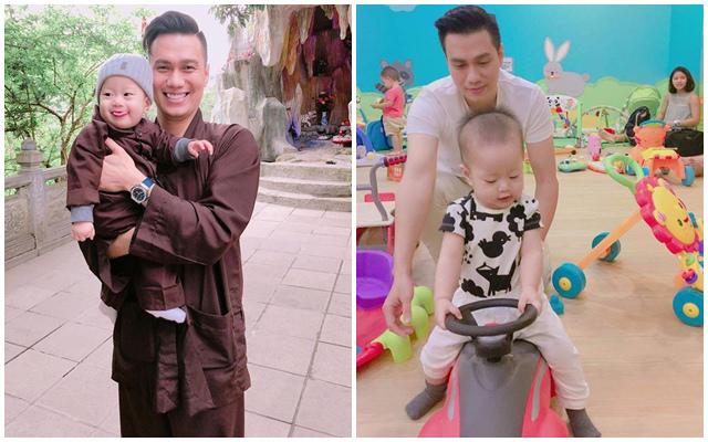 Các sao nam đình đám showbiz Việt nổi tiếng với tài chăm con khéo đến chị em cũng phải thua - 13