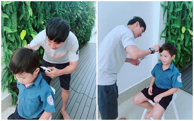 Các sao nam đình đám showbiz Việt nổi tiếng với tài chăm con khéo đến chị em cũng phải thua - 10