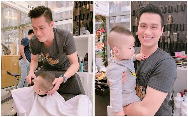 Các sao nam đình đám showbiz Việt nổi tiếng với tài chăm con khéo đến chị em cũng phải thua - 14