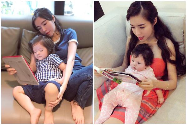 Mẹ 2 con Elly Trần chứng minh amp;#34;điểm 10amp;#34; về cách nuôi dạy con ngoan - 9