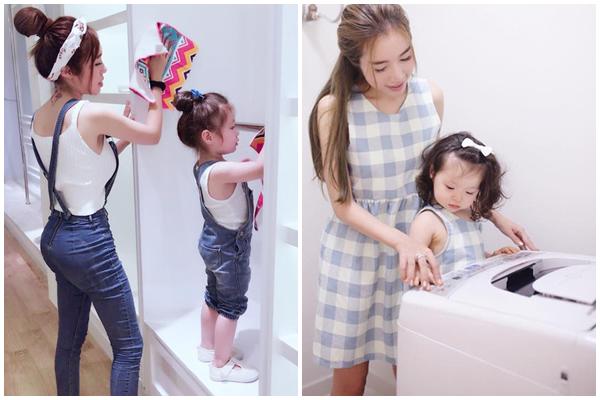Mẹ 2 con Elly Trần chứng minh amp;#34;điểm 10amp;#34; về cách nuôi dạy con ngoan - 10