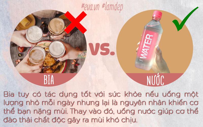 Bia nghe có vẻ đẹp da đấy nhưng hạn chế ngay nhé!
