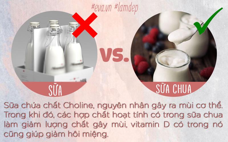 Hãy ăn sữa chua thay vì uống sữa nhé các nàng.
