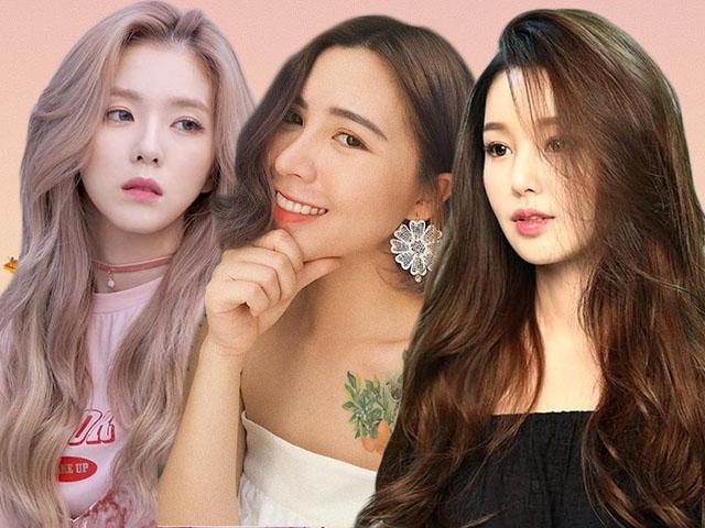 Những kiểu tóc kết hợp với tóc mái dài sang chảnh hết nấc cho nàng dịu dàng, nữ tính