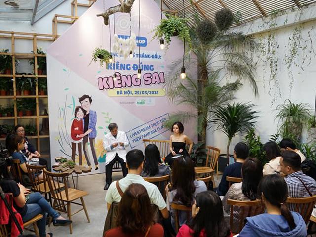Không khí buổi Workshop Mang thai 3 tháng đầu: Kiêng đúng, kiêng sai