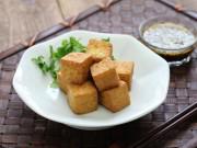 Bếp Eva - Chỉ cần ngâm đậu phụ trong nước này trước khi rán, đảm bảo đậu giòn ngon đến bất ngờ