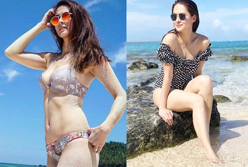 Marian Rivera đốt mắt fan khi diện bikini ngày đầu hè.
