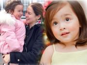 Làm mẹ - Cận mặt nét đẹp hoàn hảo của con gái "mỹ nhân đẹp nhất Phillipines"