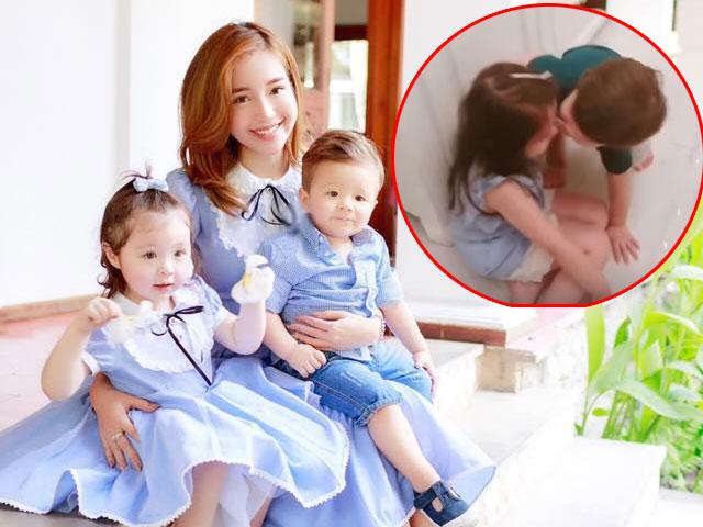 Con trai Elly Trần dỗ chị Mộc Trà nín khóc khiến ai cũng phải xuýt xoa