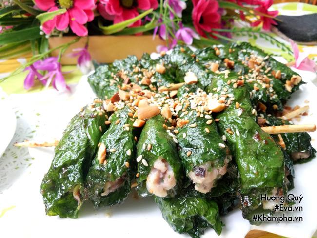 Chả mực cuộn lá lốt nướng thơm nức mũi, chồng con ăn sạch trơn không còn một miếng - 8