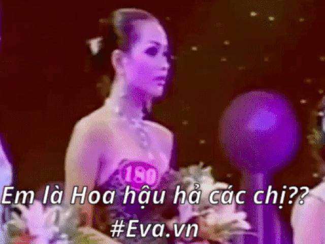 Chết cười với những biểu cảm khó đỡ khi đăng quang của các Hoa hậu Việt Nam