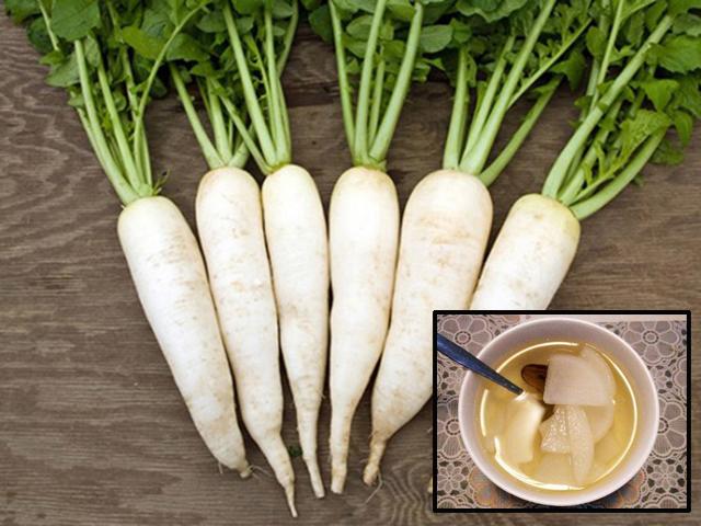 Trị ho cho con bằng củ cải trắng, sau 2-3 ngày thuyên giảm bất ngờ