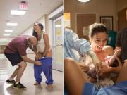 Bà bầu - Những bức ảnh chân thực giúp bạn hiểu sinh con là khoảnh khắc đáng kinh ngạc đến thế nào