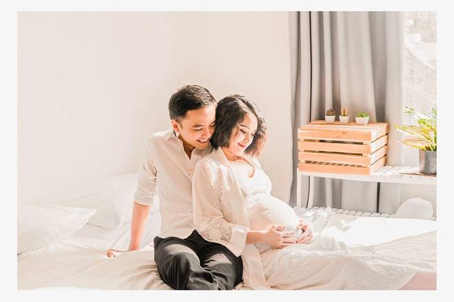 Ngắm bộ ảnh tuyệt đẹp của Văn Anh - Tú Vi trước ngày lâm bồn - 5