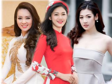 Á hậu Thanh Tú duyên dáng áo dài, nối gót Thụy Vân, Tú Anh thành người nhà Đài