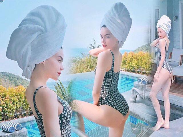 Fans mê mệt ngắm Hồ Ngọc Hà diện bodysuit khoe đường cong rực lửa