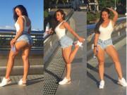 Thời trang - Mỹ nhân có đường cong "khủng" nhất phòng gym Sài Gòn kể nỗi khổ thường rách váy