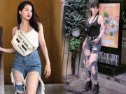 Thời trang - Mê mẩn diện quần rách, Tâm Tít đích thị là "nữ hoàng cái bang" của Vbiz
