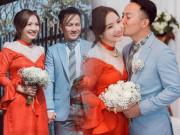 Thời trang - Bà xã Tiến Đạt bất ngờ tiết lộ điều đặc biệt ở chiếc áo dài xuyên thấu trong lễ cưới