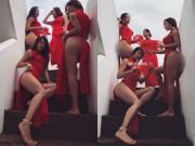 Tin tức - Phù dâu ăn mặc hở bạo khoe vòng 3, cô dâu chú rể "khóc thét" trong đám cưới