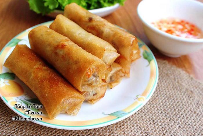 cuoi tuan lam nem ran nhan khoai mon vang uom, gion rum dai ca nha - 3