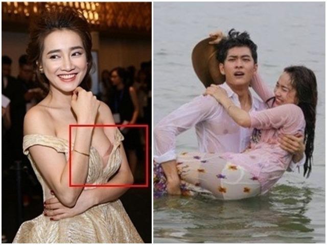Nhã Phương sụp đổ hình tượng gái ngoan vì hớ hênh thế này, chắc Trường Giang cũng phải đỏ mặt
